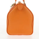 LOUIS VUITTON Epi Speedy 25 Hand Bag Orange Mandarin M5903H LV Auth 142913V-3