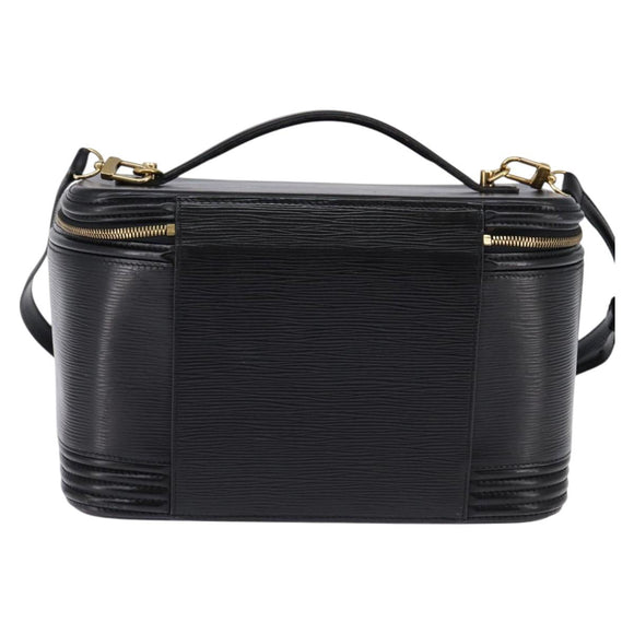 LOUIS VUITTON Epi Nice Hand Bag Black M48012 LV Auth 142914