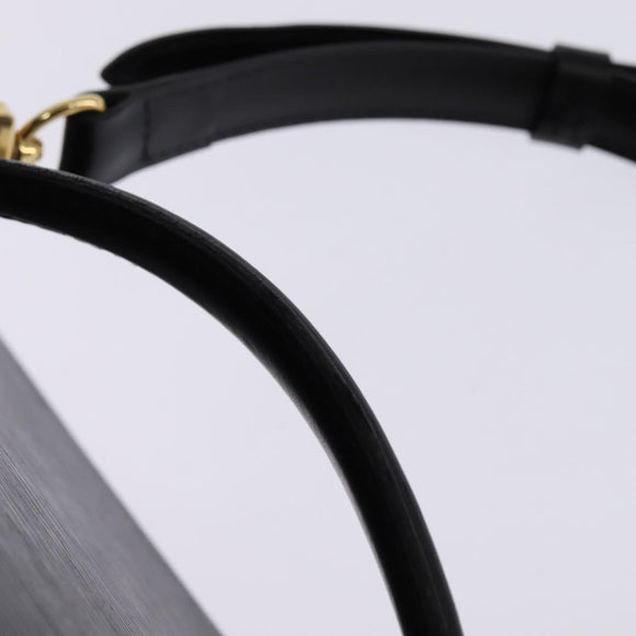 LOUIS VUITTON Epi Nice Hand Bag Black M48012 LV Auth 142914