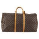 LOUIS VUITTON Monogram Keepall 60 Boston Bag M41422 LV Auth 142915-2