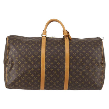 LOUIS VUITTON Monogram Keepall 60 Boston Bag M41422 LV Auth 142915 - 0