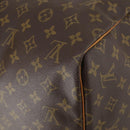 LOUIS VUITTON Monogram Keepall 55 Boston Bag M41424 LV Auth 142917-15