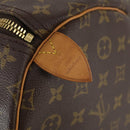 LOUIS VUITTON Monogram Keepall 55 Boston Bag M41424 LV Auth 142917-18