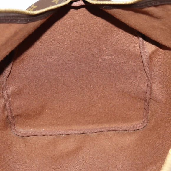 LOUIS VUITTON Monogram Keepall 55 Boston Bag M41424 LV Auth 142917