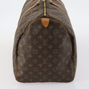 LOUIS VUITTON Monogram Keepall 55 Boston Bag M41424 LV Auth 142917-3