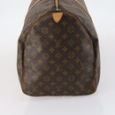 LOUIS VUITTON Monogram Keepall 55 Boston Bag M41424 LV Auth 142917-4