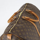 LOUIS VUITTON Monogram Keepall 55 Boston Bag M41424 LV Auth 142917-6
