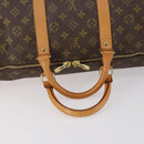 LOUIS VUITTON Monogram Keepall 55 Boston Bag M41424 LV Auth 142917-7