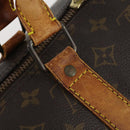 LOUIS VUITTON Monogram Keepall Bandouliere 55 Boston Bag M41414 LV Auth 142919-17