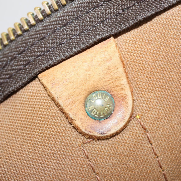 LOUIS VUITTON Monogram Keepall Bandouliere 55 Boston Bag M41414 LV Auth 142919