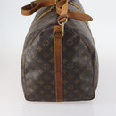 LOUIS VUITTON Monogram Keepall Bandouliere 55 Boston Bag M41414 LV Auth 142919-4