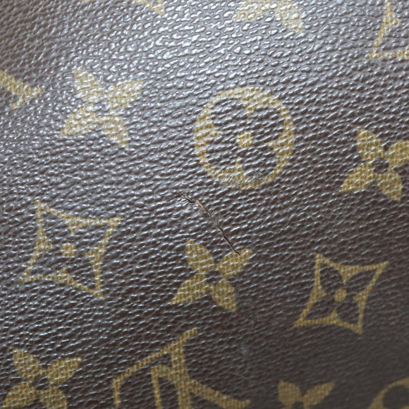 LOUIS VUITTON Monogram Keepall Bandouliere 55 Boston Bag M41414 LV Auth 142919