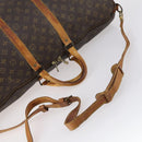 LOUIS VUITTON Monogram Keepall Bandouliere 55 Boston Bag M41414 LV Auth 142919-8