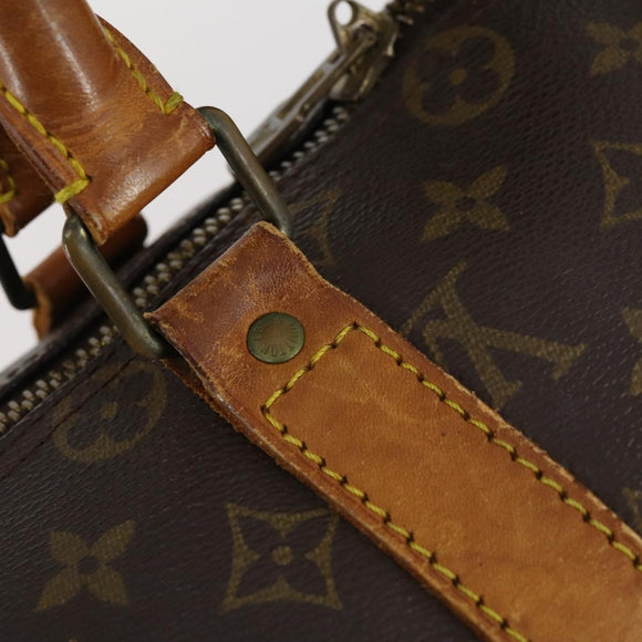LOUIS VUITTON Monogram Keepall Bandouliere 45 Boston Bag M41418 LV Auth 142920