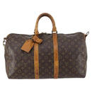LOUIS VUITTON Monogram Keepall Bandouliere 45 Boston Bag M41418 LV Auth 142920-13