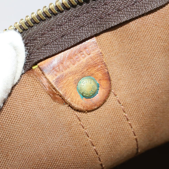 LOUIS VUITTON Monogram Keepall Bandouliere 45 Boston Bag M41418 LV Auth 142920