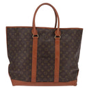 LOUIS VUITTON Monogram Sac Weekend GM Tote Bag M42420 LV Auth 142921-3