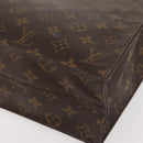 LOUIS VUITTON Monogram Sac Plat Hand Bag M51140 LV Auth 142922-9