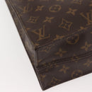 LOUIS VUITTON Monogram Sac Plat Hand Bag M51140 LV Auth 142922-16