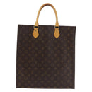 LOUIS VUITTON Monogram Sac Plat Hand Bag M51140 LV Auth 142922-13