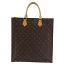 LOUIS VUITTON Monogram Sac Plat Hand Bag M51140 LV Auth 142922-2