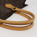 LOUIS VUITTON Monogram Sac Plat Hand Bag M51140 LV Auth 142922-7
