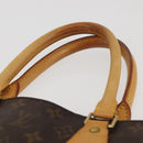 LOUIS VUITTON Monogram Sac Plat Hand Bag M51140 LV Auth 142922-8