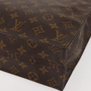 LOUIS VUITTON Monogram Sac Plat Hand Bag M51140 LV Auth 142923-9