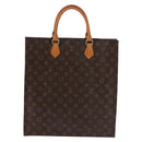 LOUIS VUITTON Monogram Sac Plat Hand Bag M51140 LV Auth 142923-13