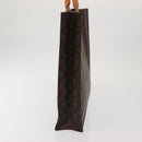 LOUIS VUITTON Monogram Sac Plat Hand Bag M51140 LV Auth 142923-3