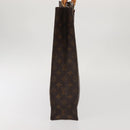 LOUIS VUITTON Monogram Sac Plat Hand Bag M51140 LV Auth 142923-4