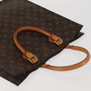LOUIS VUITTON Monogram Sac Plat Hand Bag M51140 LV Auth 142923-6