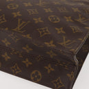 LOUIS VUITTON Monogram Sac Plat Hand Bag M51140 LV Auth 142924-16