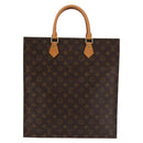 LOUIS VUITTON Monogram Sac Plat Hand Bag M51140 LV Auth 142924-13