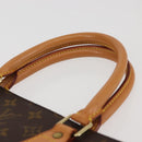LOUIS VUITTON Monogram Sac Plat Hand Bag M51140 LV Auth 142924-14