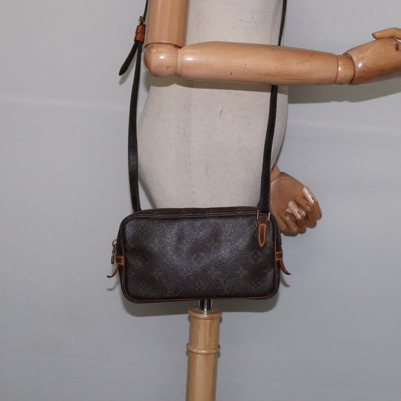 LOUIS VUITTON Monogram Marly Bandouliere Shoulder Bag M51828 LV Auth 142929