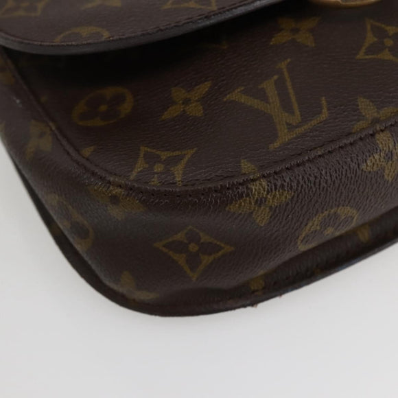LOUIS VUITTON Monogram Saint Cloud MM Shoulder Bag M51243 LV Auth 142930
