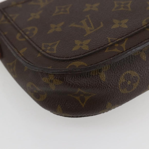 LOUIS VUITTON Monogram Saint Cloud MM Shoulder Bag M51243 LV Auth 142930