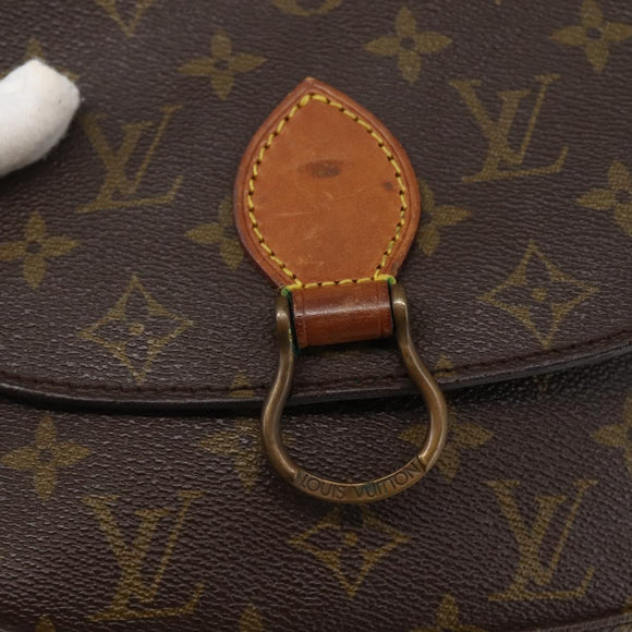 LOUIS VUITTON Monogram Saint Cloud MM Shoulder Bag M51243 LV Auth 142930