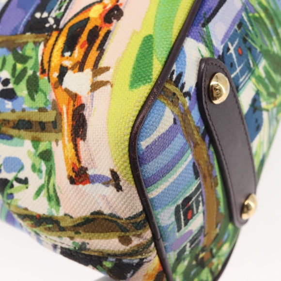 LOUIS VUITTON Eyeall Cabas PM Promenade Bag Canvas Purple M93771 LV Auth 142935