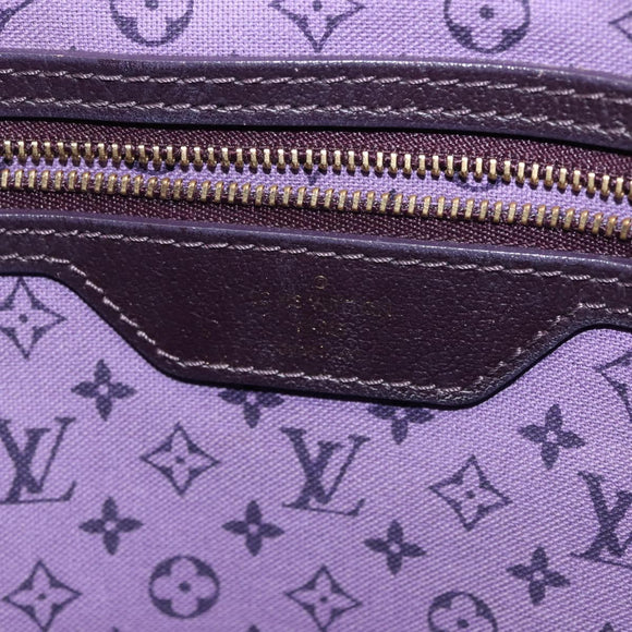 LOUIS VUITTON Eyeall Cabas PM Promenade Bag Canvas Purple M93771 LV Auth 142935