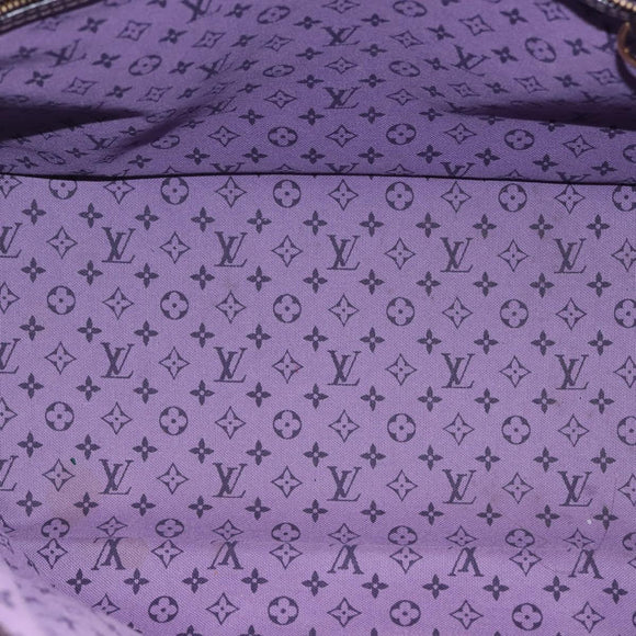 LOUIS VUITTON Eyeall Cabas PM Promenade Bag Canvas Purple M93771 LV Auth 142935