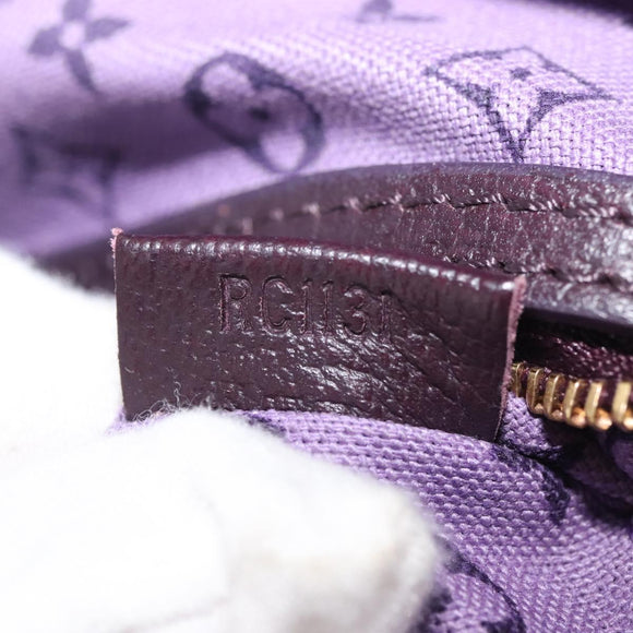 LOUIS VUITTON Eyeall Cabas PM Promenade Bag Canvas Purple M93771 LV Auth 142935