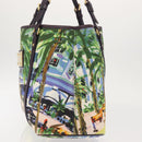 LOUIS VUITTON Eyeall Cabas PM Promenade Bag Canvas Purple M93771 LV Auth 142935-3