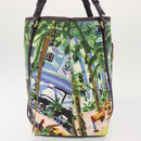 LOUIS VUITTON Eyeall Cabas PM Promenade Bag Canvas Purple M93771 LV Auth 142935-4