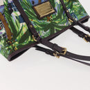 LOUIS VUITTON Eyeall Cabas PM Promenade Bag Canvas Purple M93771 LV Auth 142935-6