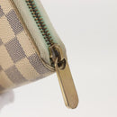 LOUIS VUITTON Damier Azur Zippy Organizer Long Wallet N60012 LV Auth 142945-8