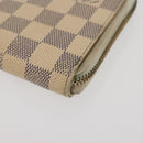 LOUIS VUITTON Damier Azur Zippy Organizer Long Wallet N60012 LV Auth 142945-7
