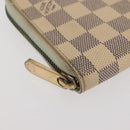 LOUIS VUITTON Damier Azur Zippy Organizer Long Wallet N60012 LV Auth 142945-14