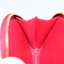 LOUIS VUITTON Vernis Dot Infinity Porte Monnaie Chapeau M91570 LV Auth 142946-18